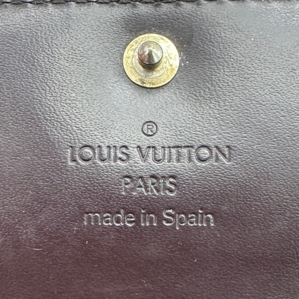 AUTHENTIC Louis Vuitton keycase. Deep maroon/Red Vernis. - Picture 13 of 14